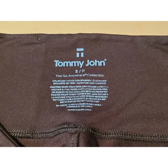 Tommy John black athletic leggings - SMALL - Picture 2 of 5